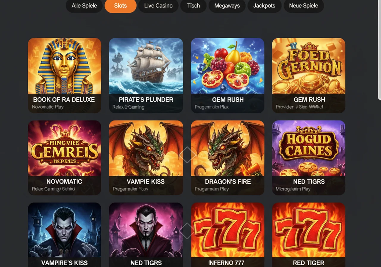 Spielangebot bei 30Bet – 30Bet